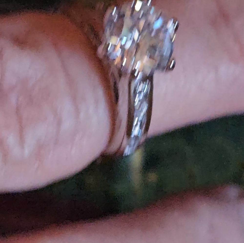 Signed RSC Silvertone Size 6 ring - Picture 6 of 9